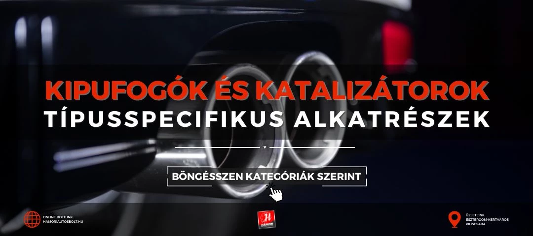 Kipufogók-katalizátorok