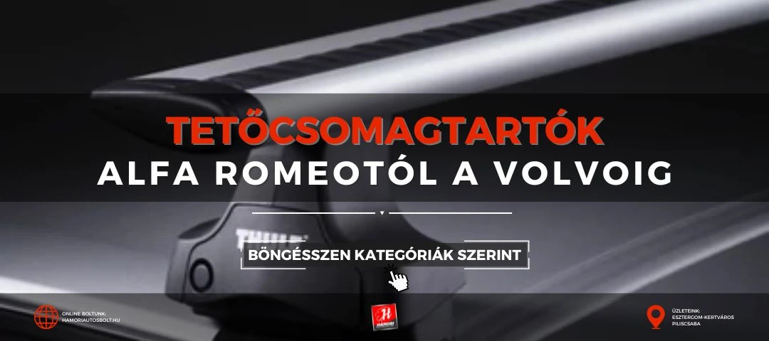 Tetőcsomagtartók