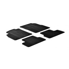   Opel Astra J 2009-2015 Gledring méretpontos gumiszőnyeg szett