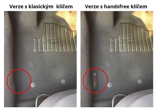 Dacia Duster 2018- Gledring méretpontos gumiszőnyeg szett