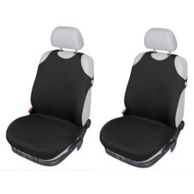   2db-os Trikó üléshuzat / 2mm-es habszivacsos anyag / fekete