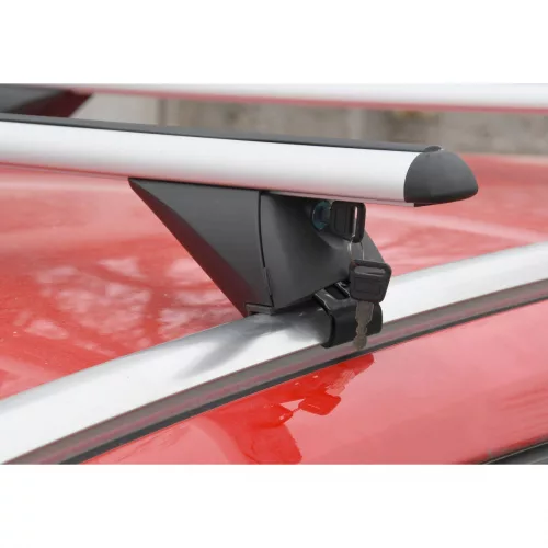 Tetőcsomagtartó Alu-Integral (120cm, ezüst)