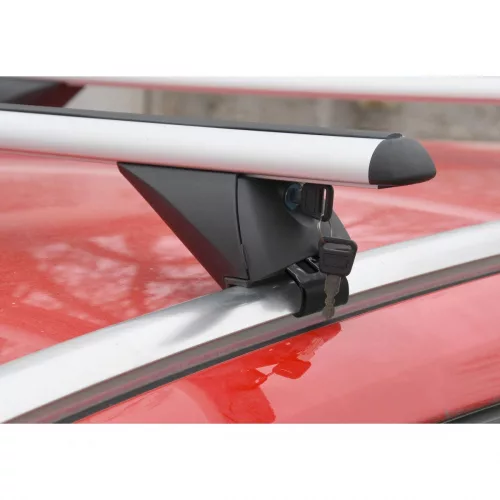 Tetőcsomagtartó Alu-Integral (135cm, ezüst)