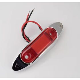   4 LED-es szélesséjelző, helyzetjelző - piros - 12-24V - 25125