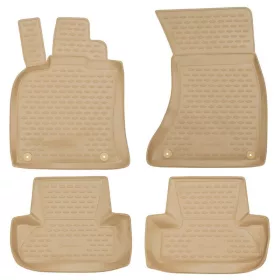  Audi Q5 2008-2017 (bézs) Novline méretpontos gumiszőnyeg szett