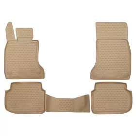   BMW 7 2008-2015 (F1, bézs) Novline méretpontos gumiszőnyeg szett