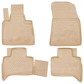   BMW X5 1999-2006 (E53, bézs) Novline méretpontos gumiszőnyeg szett