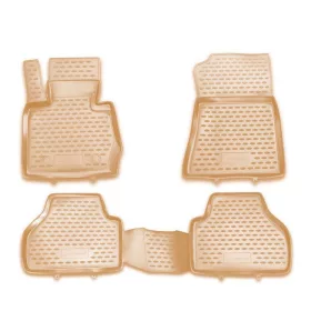   BMW X3 2010-2017 (F25, bézs) Novline méretpontos gumiszőnyeg szett