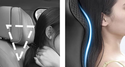 Memóriahabos nyakpárna - Nagy méret