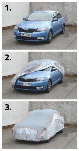 Autótakaró ponyva L (jégeső ellen)