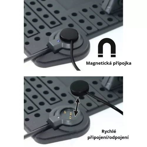 Töltő microUSB és Lightning csatlakozóval
