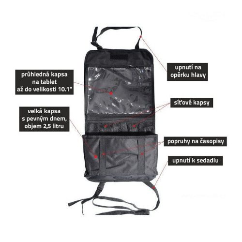 Compass autós háttámla rendező