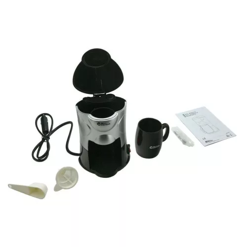 Csepegtetős kávéfőző (12V, 170W, 15A, 150ml)