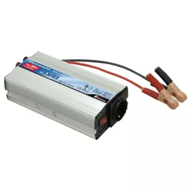 Feszültségátalakító 12V / 230V (600W + USB)