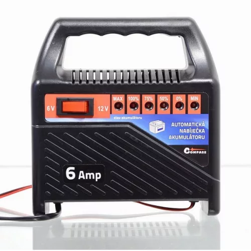 Autóakkumulátor töltő 15 - 60Ah (6Amp)