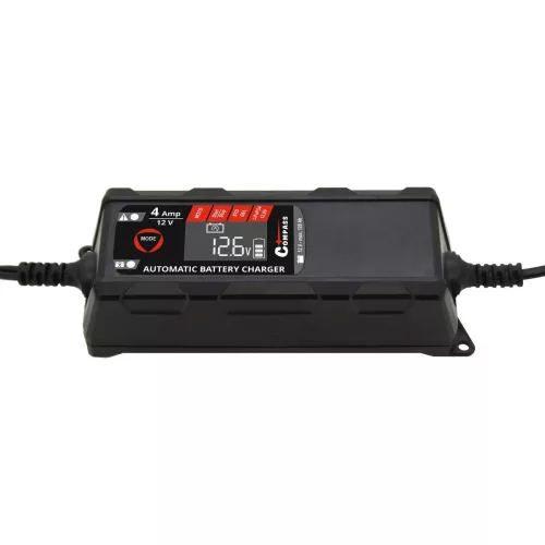 Automatikus autóakkumulátor töltő 1 - 120Ah (4Amp)