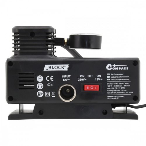 Compass 12V / 230V-os kompresszor