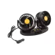 Duo ventilátor hőmérővel (24V)