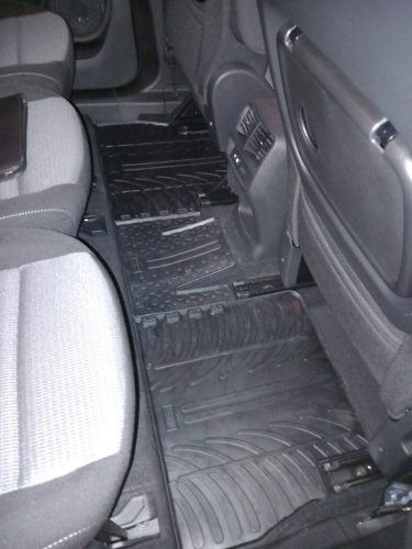 Opel Combo 2018- (ovális rögzítés, lehajható ülés) Gledring méretpontos gumiszőnyeg szett