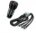 Gyors töltő USB/USB-C + 3 az 1-ben töltő különböző töltőfejekkel - 5A 20W 12-24V
