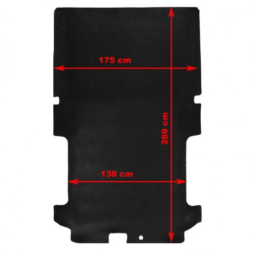 Betét Ford Transit Custom 2018-2023 (3 ülés, hosszú verzió L2)