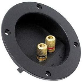 AZ Audiocomp AT-20G Kerek hangszórócsatlakozó tálca