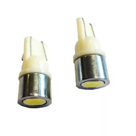T10 (W5W) fehér színű helyzetjelző SMD LED izzó - pár