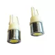 T10 (W5W) fehér színű helyzetjelző SMD LED izzó - pár