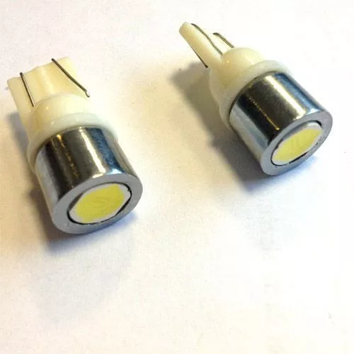 T10 (W5W) fehér színű helyzetjelző SMD LED izzó - pár