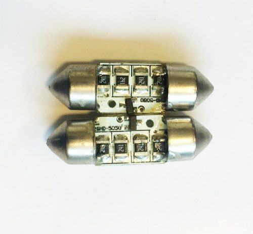 3SMD LED 31mm-es Szofita izzó SMD-10X31-2SMD