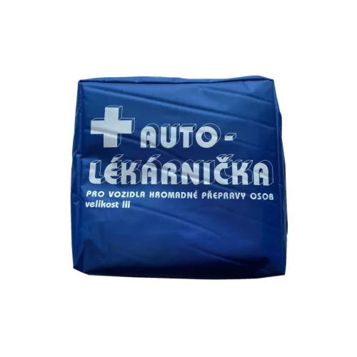 Textil autós elsősegélycsomag tömeges szállításhoz (80 fő felett)