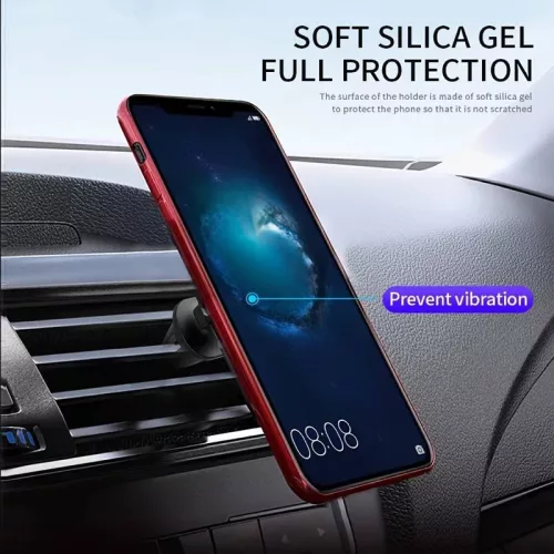 Szellőzőrácsra szerelhető autós telefontartó X002+X005