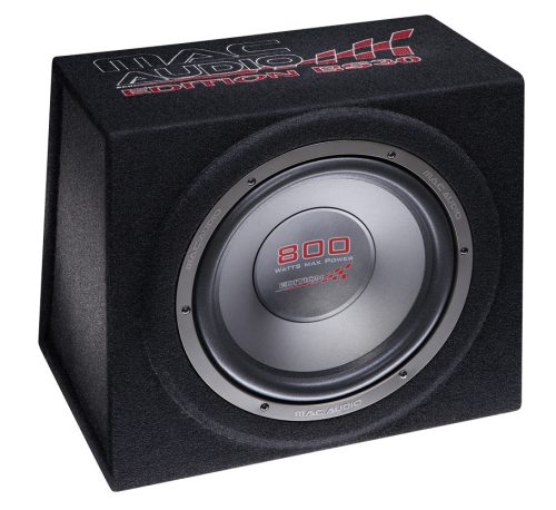 macAudio Edition BS30 Black Zárt mélynyomóláda, 30cm, 800W - Autóhifi