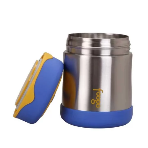 Thermos Foogo Baba étetermosz - kék - 290 ml