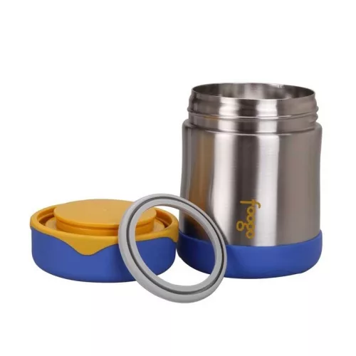Thermos Foogo Baba étetermosz - kék - 290 ml