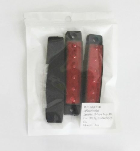 AE-113505A/R szélességjelző,piros,12-24V