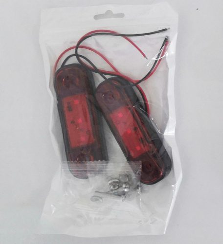 AE-113512B/R szélességjelző, piros ,12-24V