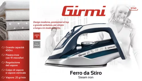 Girmi ST60 Gőzölős vasaló