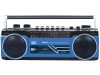 Trevi RR501 Hordozható kazettás rádió és MP3/USB lejátszó, Bluetooth funkcióval (kék)