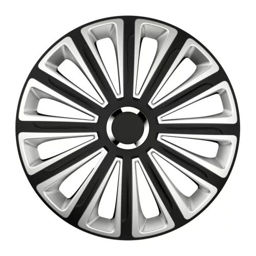 Versaco Trend Black Silver 14" dísztárcsa szett - 4db