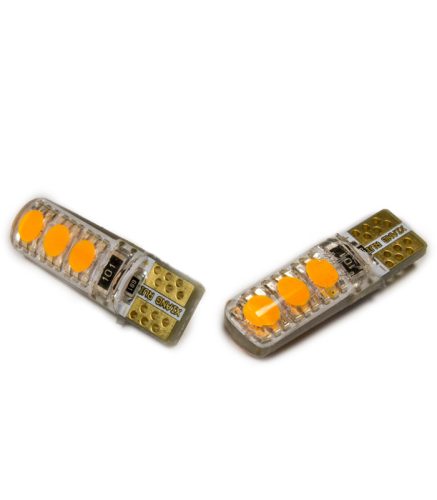 Exod T10 Y szilikon - Can-Bus LED dióda- sárga