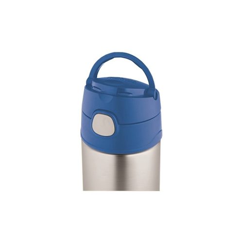 Thermos FUNtainer gyerek termosz szívószállal - türkiz - 470ml