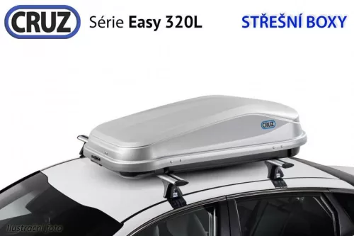 Tetőbox CRUZ Box 340N, fényes fekete