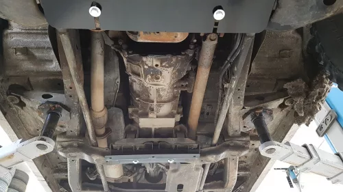 Mitsubishi Pajero III (V60, V70), 2000-2007 - Váltóvédő lemez - SMP00.102