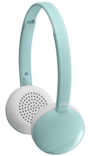 JVC HA-S22W-Z Összecsukható Bluetooth fejhallgató zöldes-kék színben