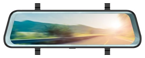 Phonocar VM494 Visszapillantó tükör 9.7 inch-es DVR menetrögzítő- és tolatókamerával