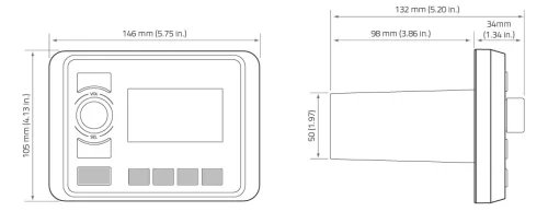 Hertz HMR 20 DAB+ Hajós, Motor, Powersport digitális médialejátszó DAB+ tunerrel