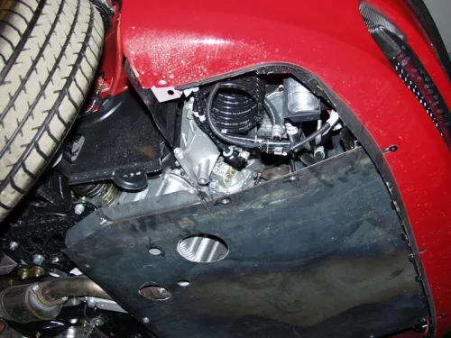 Alfa Romeo 156, 1997-2006 - Motorvédő lemez - SMP01.100