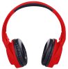 Trevi DJ601M Digitális sztereó fejhallgató mikrofonnal, piros színben