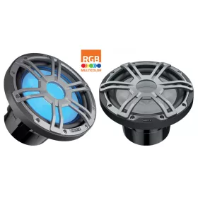   Hertz HMS 10 S-LD-G 25cm-es vízálló mélysugárzó RGB LED világítással - Autóhifi